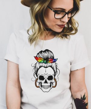 LGBT Skull Girl shirt