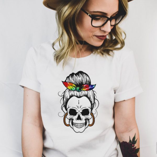 LGBT Skull Girl shirt