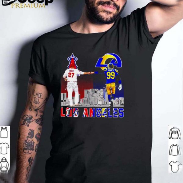 Los Angeles city champions Trout and Donald shirt