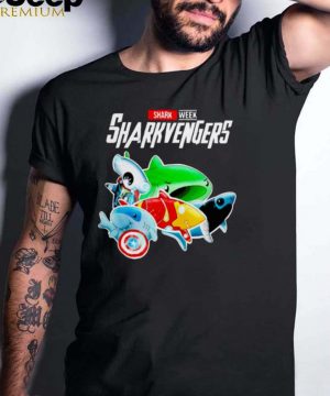 Marvel Avenger shark week sharkvengers shirt