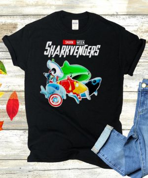 Marvel Avenger shark week sharkvengers shirt