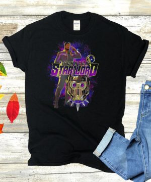Marvel What If TChalla Star Lord Hero Shot shirt