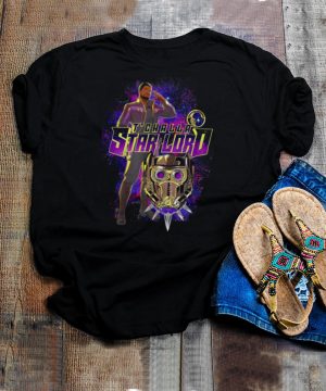 Marvel What If TChalla Star Lord Hero Shot shirt