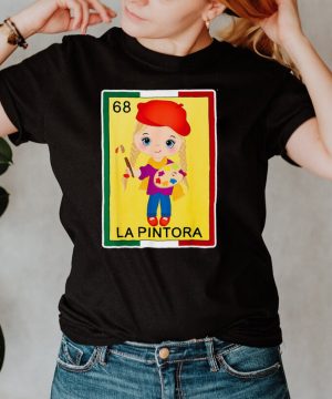 Mexican Lottery La Pintora Lottery Bingo T shirt
