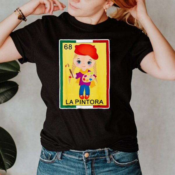 Mexican Lottery La Pintora Lottery Bingo T shirt