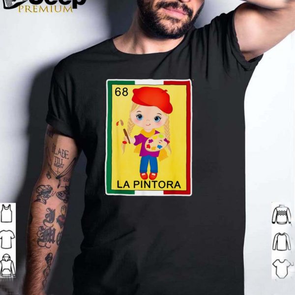 Mexican Lottery La Pintora Lottery Bingo T shirt