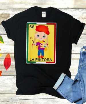 Mexican Lottery La Pintora Lottery Bingo T shirt