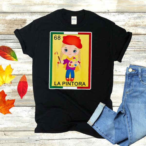 Mexican Lottery La Pintora Lottery Bingo T shirt