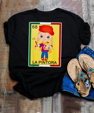 Mexican Lottery La Pintora Lottery Bingo T shirt