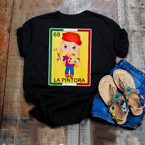 Mexican Lottery La Pintora Lottery Bingo T shirt