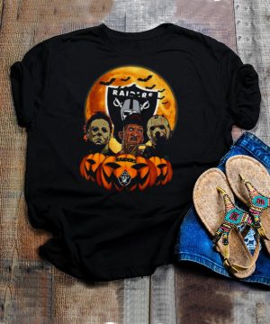 Michael Myers Freddy Krueger Jason Voorhees Oakland Raiders Halloween shirt (1)