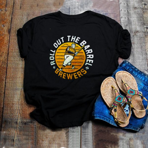 Milwaukee Brewers Roll Out The Barrel t shirt