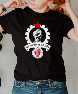 No human is illegal FC St Pauli 1910 shirt