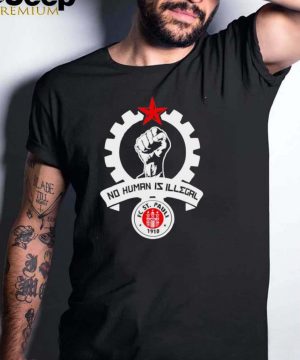 No human is illegal FC St Pauli 1910 shirt