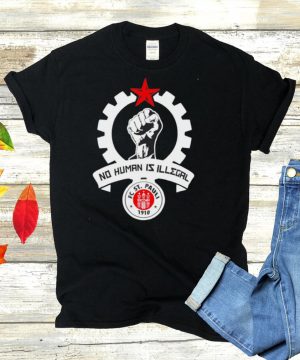 No human is illegal FC St Pauli 1910 shirt