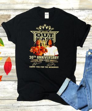 Outkast 30th anniversary 1992 2022 signatures shirt