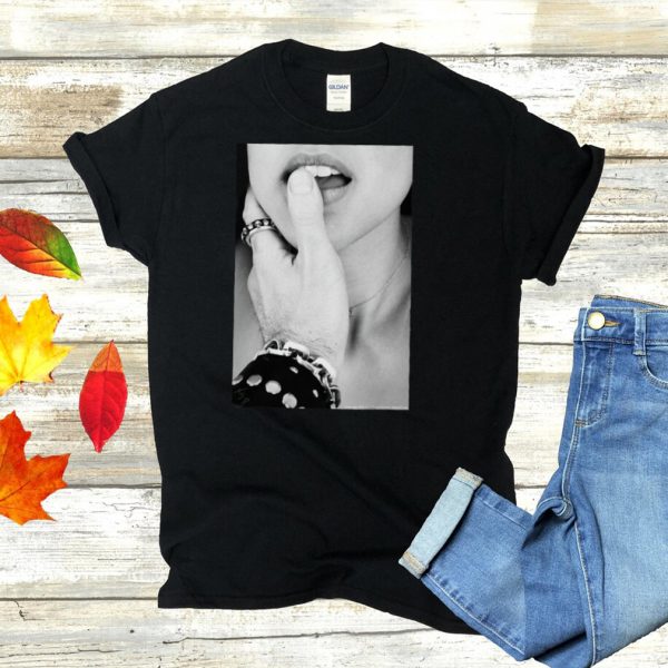 Pinup Girl Graphic Tee For Men Ddlg Bdsm Pov In BW T shirt