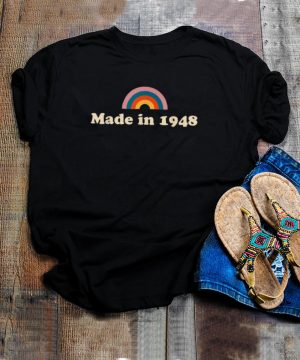 Retro 1948 73rd Birthday For 73 Year Old shirt