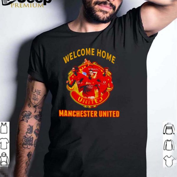 Ronaldo CR7 welcome home Manchester United shirt