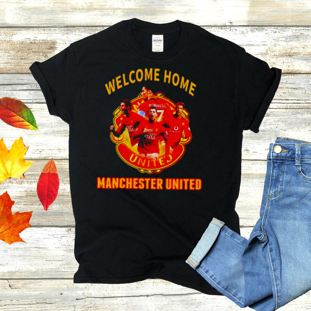 Ronaldo CR7 welcome home Manchester United shirt Ronaldo CR7 welcome home Manchester United shirt