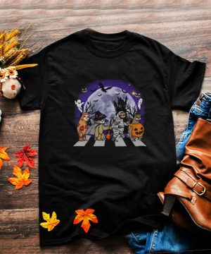 Sloths Witch Abbey Roads Halloween Shirt