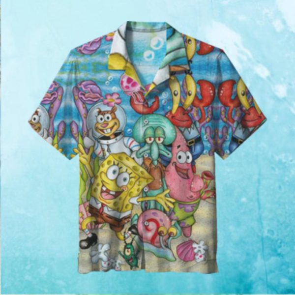 SpongeBob SquarePants Hawaiian Shirt