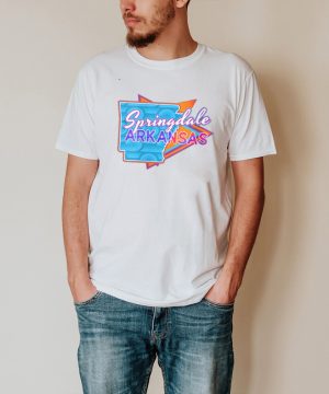 Springdale Arkansas Vintage Retro Throwback T shirt