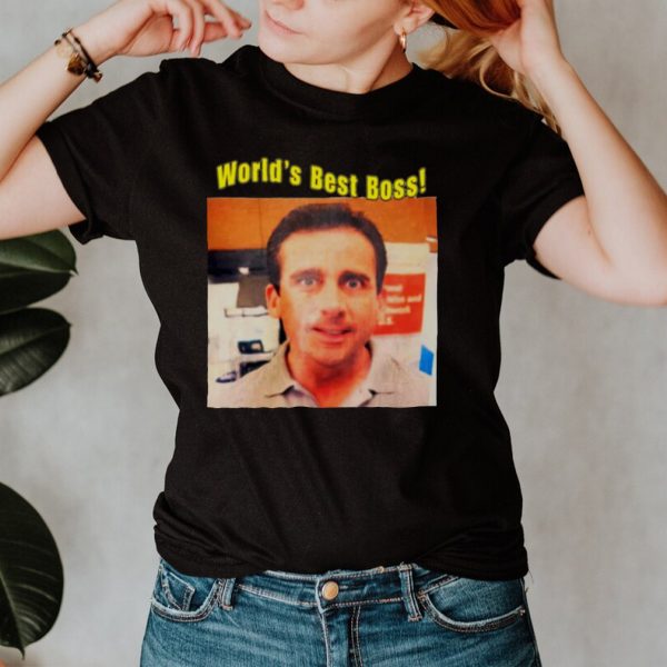 Steve worlds best boss t shirt