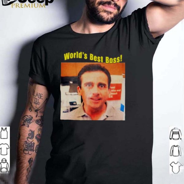 Steve worlds best boss t shirt