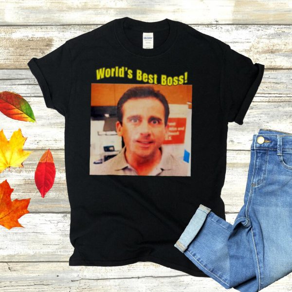 Steve worlds best boss t shirt