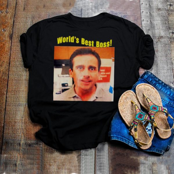 Steve worlds best boss t shirt