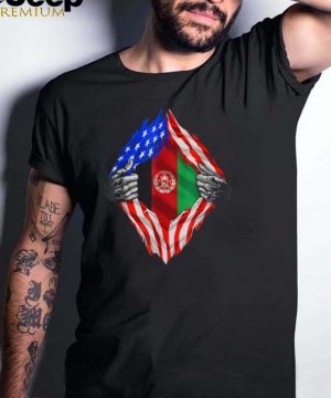 Super Afghan Heritage Afghanistan Roots USA Flag hoodie, tank top, sweater