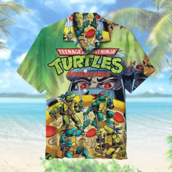 Teenage Mutant Ninja Turtles Adventures Hawaiian Shirt