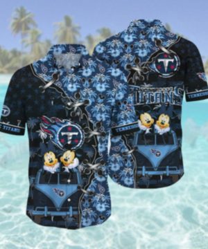 Tennessee Titans NFL Hawaii Shirt Style Hot Trending 3D Hawaiian Shirt
