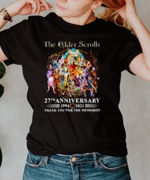 The Elder Scrolls 27th anniversary 1994 2021 shirt
