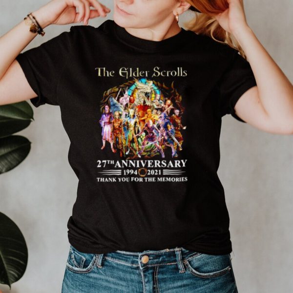 The Elder Scrolls 27th anniversary 1994 2021 shirt