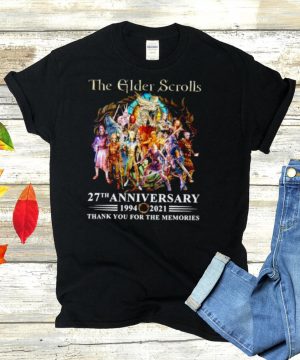 The Elder Scrolls 27th anniversary 1994 2021 shirt