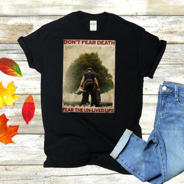 Topper Dont Fear Death Fear The Unlived Life Vintage T shirt