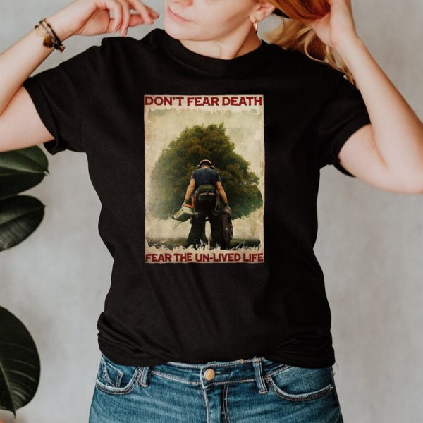 Topper Dont Fear Death Fear The Unlived Life Vintage T shirt
