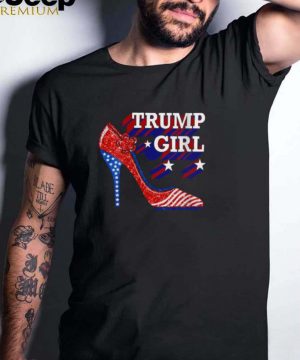Trump Girl High Heel American T Shirt