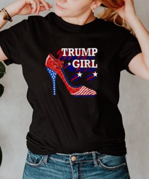 Trump Girl High Heel American T Shirt