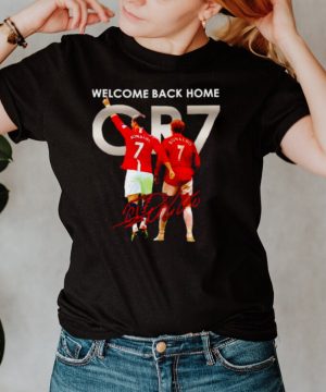 Welcome Back Home CR7 signature shirt