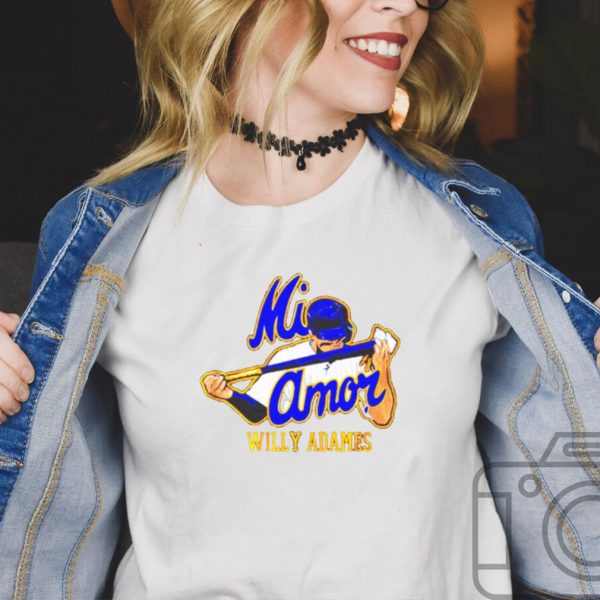 Willy Adames Mi Amor Milwaukee Brewers shirt