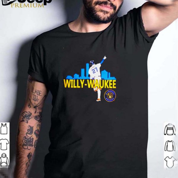 Willy Waukee Milwaukee Brewers t shirt