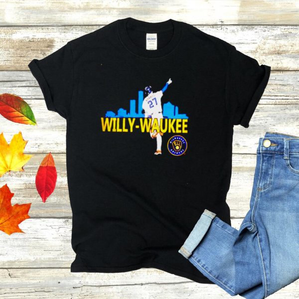 Willy Waukee Milwaukee Brewers t shirt