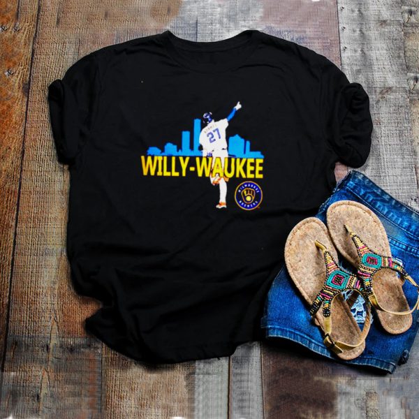 Willy Waukee Milwaukee Brewers t shirt