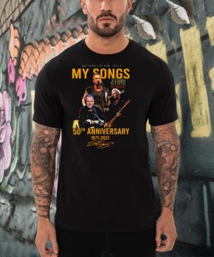 World Tour 2021 Sing My Songs 50th Anniversary 1971 2021 Signature T shirt