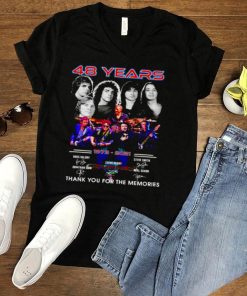48 years Journey 1973 2021 thank you for the memories shirt