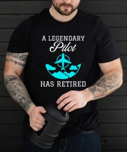 A legendary pilot has retired shirt