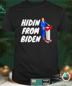 Anti Biden social club and hidin from Biden shirt